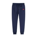 Sweatpants navy blue red eyes