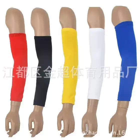 Extended Nylon Basketball Arm Sleeve Manufacturer Supply Nylon Arm Sleeve Extended Arm Sleeve Custom Embroidery LOGO Nylon Arm Sleeve