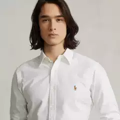 High-Quality Export Orders Can Be Scanned to Get the Same Style for Men and Women, Small Label Embroidered Classic Long-Sleeved Oxford Casual Shirts