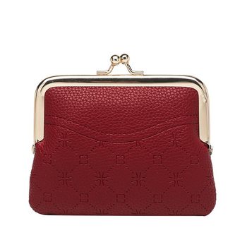 Spot New Clip Wallet Coin Bag Unisex Coin Purse Small Bag Coin Key Card Bag Hot Selling Small Bag