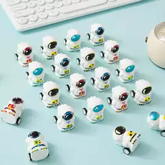 Three-dimensional astronaut astronaut mini Huili children's toy car boys and girls gift stall wholesale factory