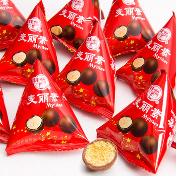 Liangfeng Malisu Chocolate Beans 500g Wedding Candy Bulk New Year's Candy Snacks (Cocoa Butter Substitute)