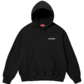 G945 # Hooded long-sleeved american style trendy pullover sweatshirt black