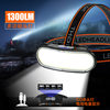 Cross-border dual light source strong light long-range head-mounted flashlight outdoor home night fishing lighting strong light led headlamp