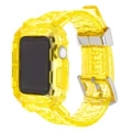 Jelly yellow, extended version, with steel ring