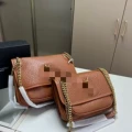 Brown with Gold Buckle