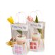 Ins Internet Celebrity Milk Tea Coffee Bag Transparent Take-out Packaging Bag Mother's Day Gift Bag One Cup Bag Two Cup Bag