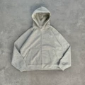 Grey Zipper