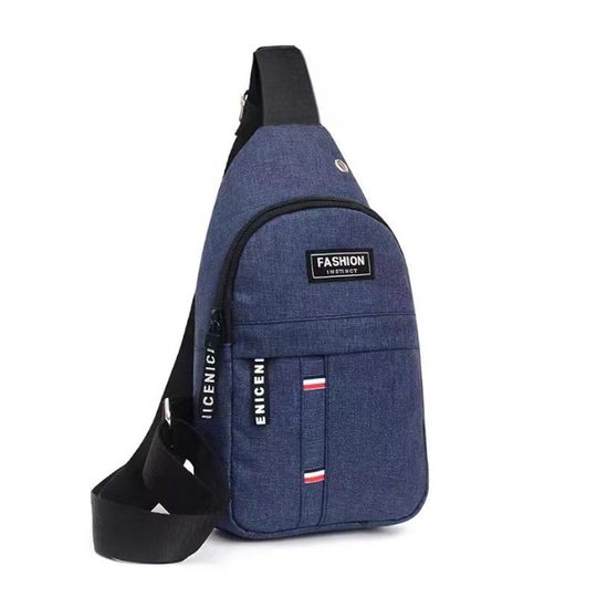 Fashion Chest Bag Men's Bag Shoulder Bag Crossbody Bag Men's Korean Style Chest Bag Fashionable Shoulder Bag Men's New Backpack