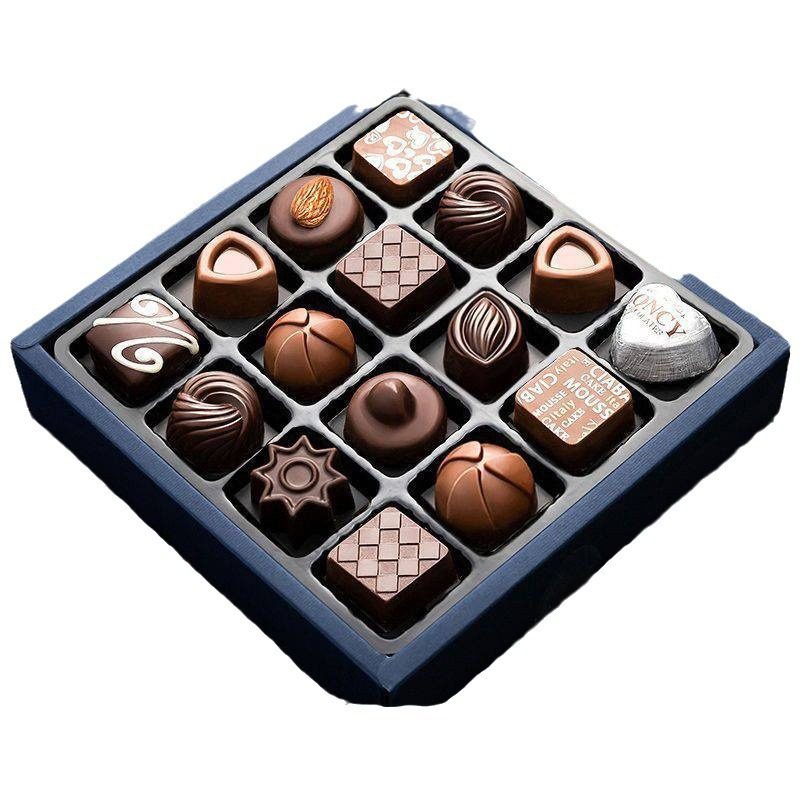 Roxie Cocoa Butter Sandwich Chocolate Gift Box Birthday Snacks Holiday Gifts for Girlfriend Engraving Batch