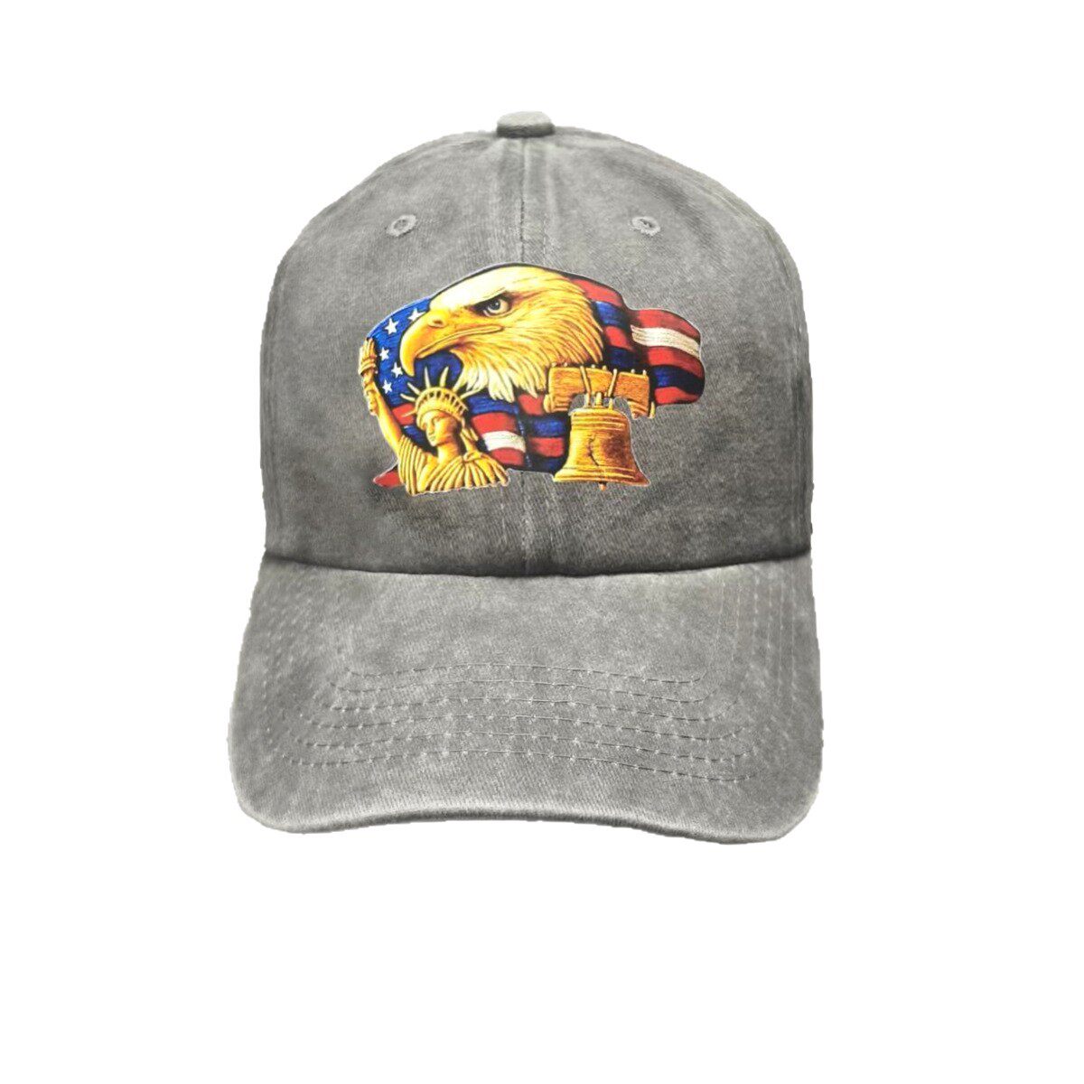 棒球帽立体图印花周年活动帽户外活动聚会纪念帽运动鸭舌帽水洗帽