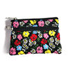 Coin Purse Women's Retro Double-pull Fabric Card Bag Middle-aged and Elderly Hand-held Small Wallet Coin Bag Key Bag Wholesale Gift