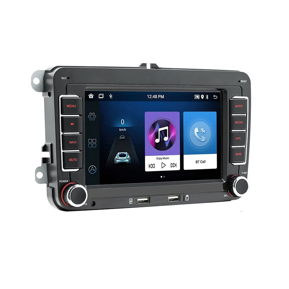 Suitable for 7inch Volkswagen Universal Android Car Navigation System Gps Central Control Reversing Image Wireless Carplay