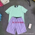 Nk green suit purple pants