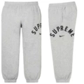 A445supreme nike arc sweatpant joint gray