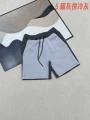 Charcoal gray and cool gray shorts