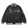 16 black (logo hot diamond embroidered cotton jacket)