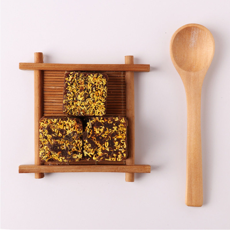 Yanzhifang osmanthus brown sugar 216g Big Aunt Brown sugar portable brown sugar ginger tea osmanthus brown sugar independent packaging