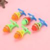 Children's luminous gyro toy creative boys and girls rotating launch flash gyro kindergarten Elementary School student prize