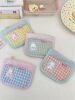 58261 Cute and Sweet Card Holder, Coin Storage Bag, Student Bank Card Id Bag, Coin Storage Bag for Small Objects