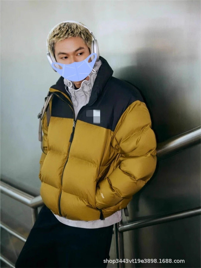 Putian Foreign Trade High-Purity Yuannibao 1996 down Jacket Classic White Duck down Winter Coat for Men and Women Couples