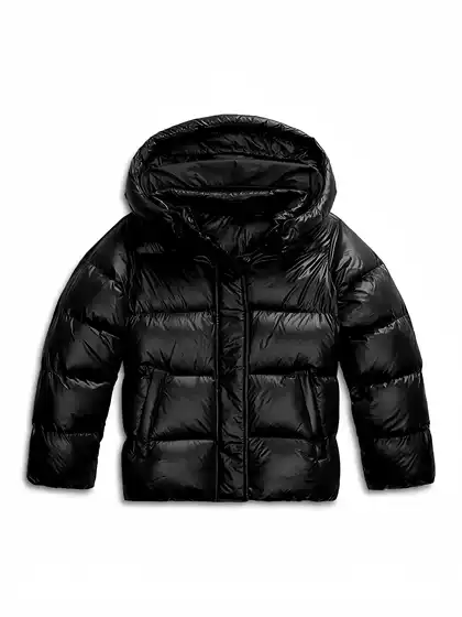 In-Stock Foreign Trade Autumn and Winter American-Style Casual Jacket with Hood, Cotton Coat, Cross-Border Amazon Independent Site European and American Women's Clothing Jacket