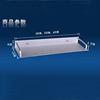8000 space aluminum kitchen tray bathroom storage rack 40CM single layer aluminum plate without towel bar hardware