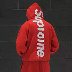 fleece-lined Full Series Hoodie Hoodie Cashew Flower BOX Classic Joint 19F Grey Black in stock Pullover