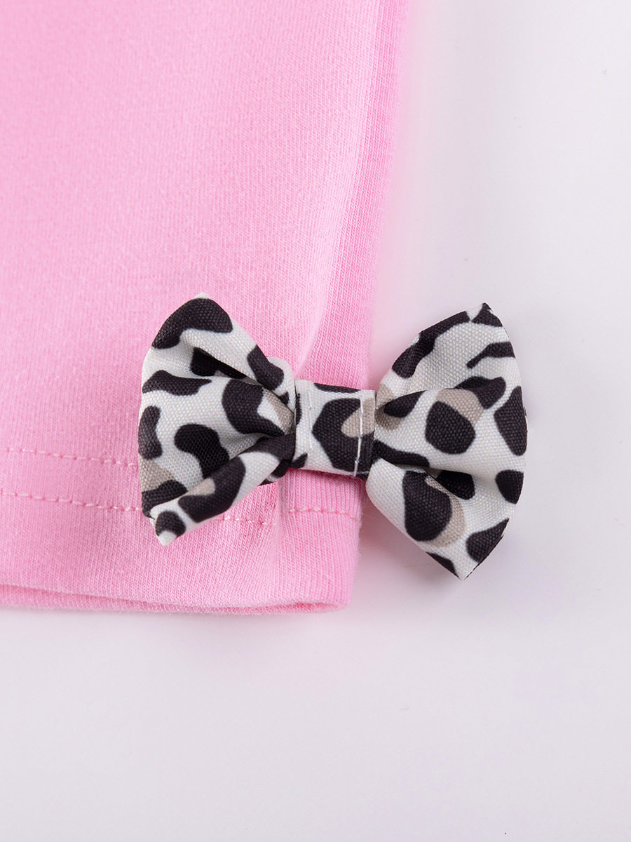 New Summer Girls' Set, [Style] Kids' Outfit, Cute Short-sleeve Baby Set