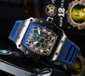 Black-dark blue
