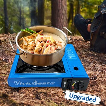 Cassette Gas Stove Dual-Use Portable Gas Barbecue Stove Cassette Butane Car Outdoor Gas Stove Cassette Stove