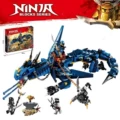 76035 ninja-fire blue dragon 567 particles