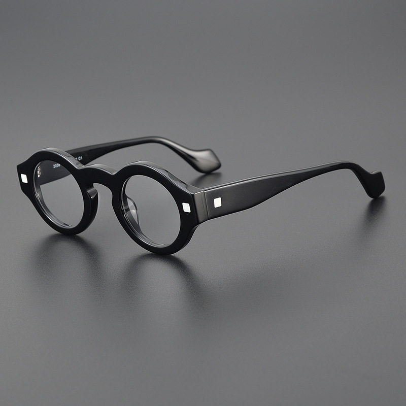Foreign trade thick plate glasses retro frame 2036 European and American plate frame in stock can be used for presbyopia myopia