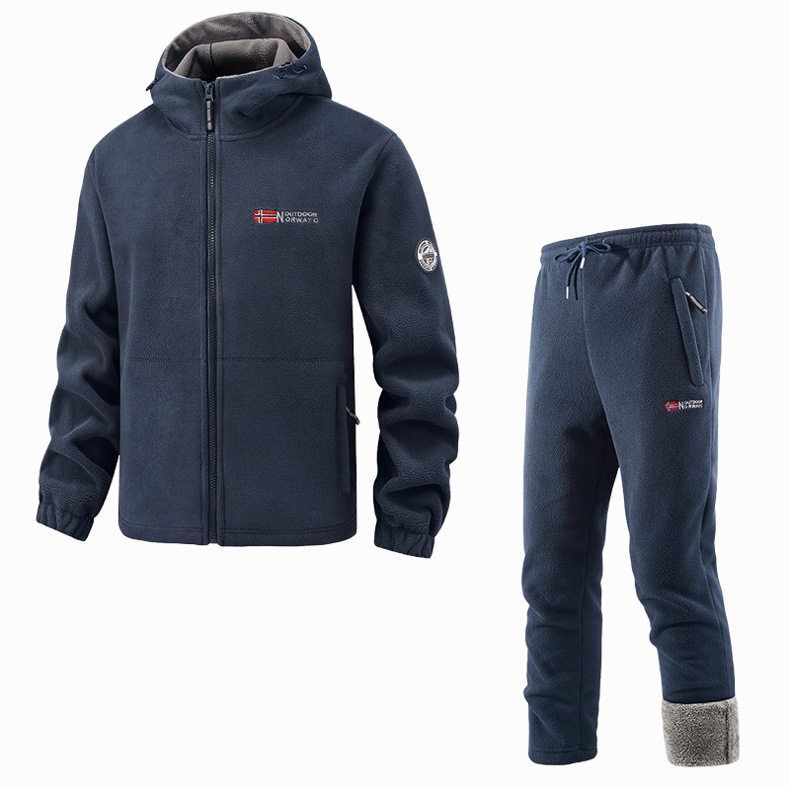 ส่งออกไปยังนอร์เวย์ขนาดใหญ่ WARM และหนา double-Layer hooded...