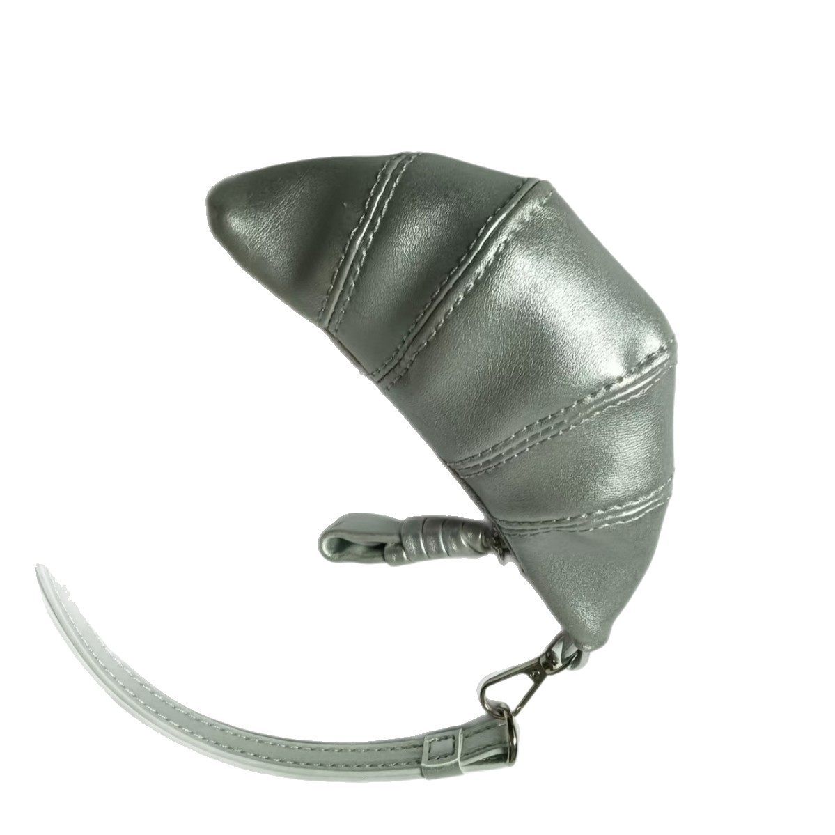 2025 Korean-Style Croissant-Shaped Wallet, Fashionable and Versatile, Neck-Hanging Coin Purse