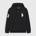 Zippered black and white horse
