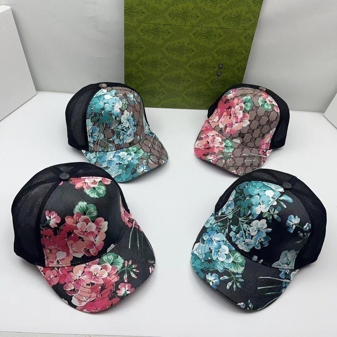 New High-Quality g Family Correct Version Letter Baseball Cap for Women European and American Export Printed Sun Hat for Men Duck Tongue Hat