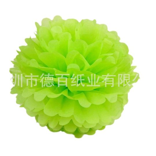 Crown Store Supply D1036(4- 20 inch) Paper Flower Paper Ball Crafts Paper Flower Ball Paper Flower