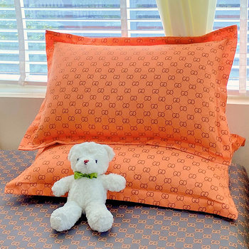 Light Luxury Polyester Cotton Adult Pillow Case 48x 74cm Home Student Dormitory Pillow suit Inner Pillow Case Pair