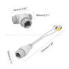 POE waterproof splitter one-two cable separator