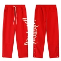 Red trousers