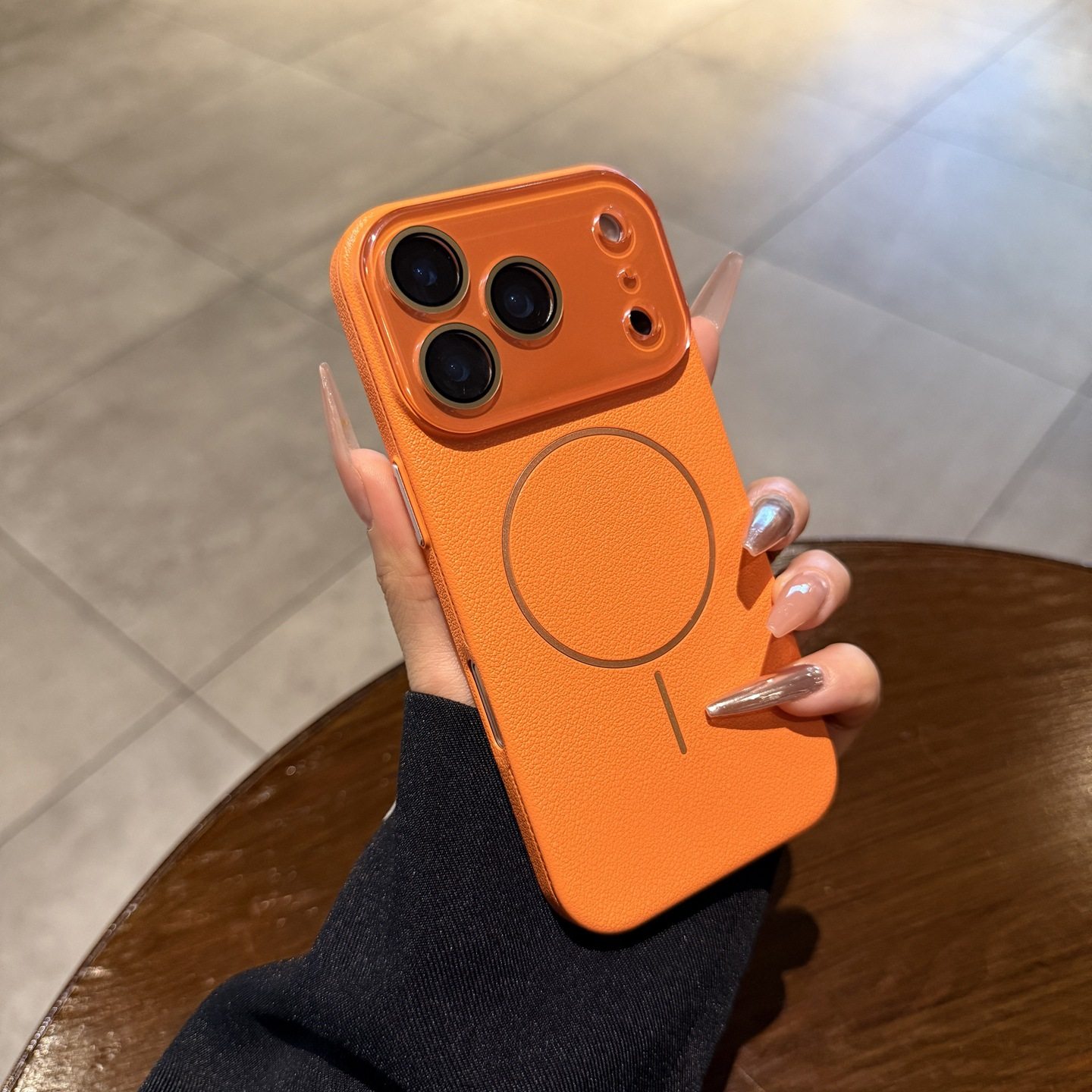 Suitable for Apple 17Promax Mobile Phone Case Iphone17 New 16 Thin Circle Magnetic Lens Film All-Inclusive Protective Cover