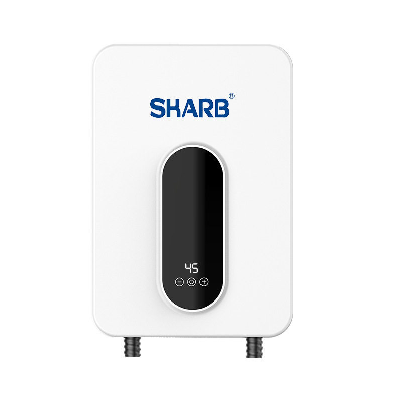 Aihemei Cross-Border Household Small Instant Electric Water Heater with Digital Display for Showering and Bathing, Fast Water Heater, Foreign Trade In-Stock