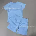 Ice blue (short sleeves + shorts)