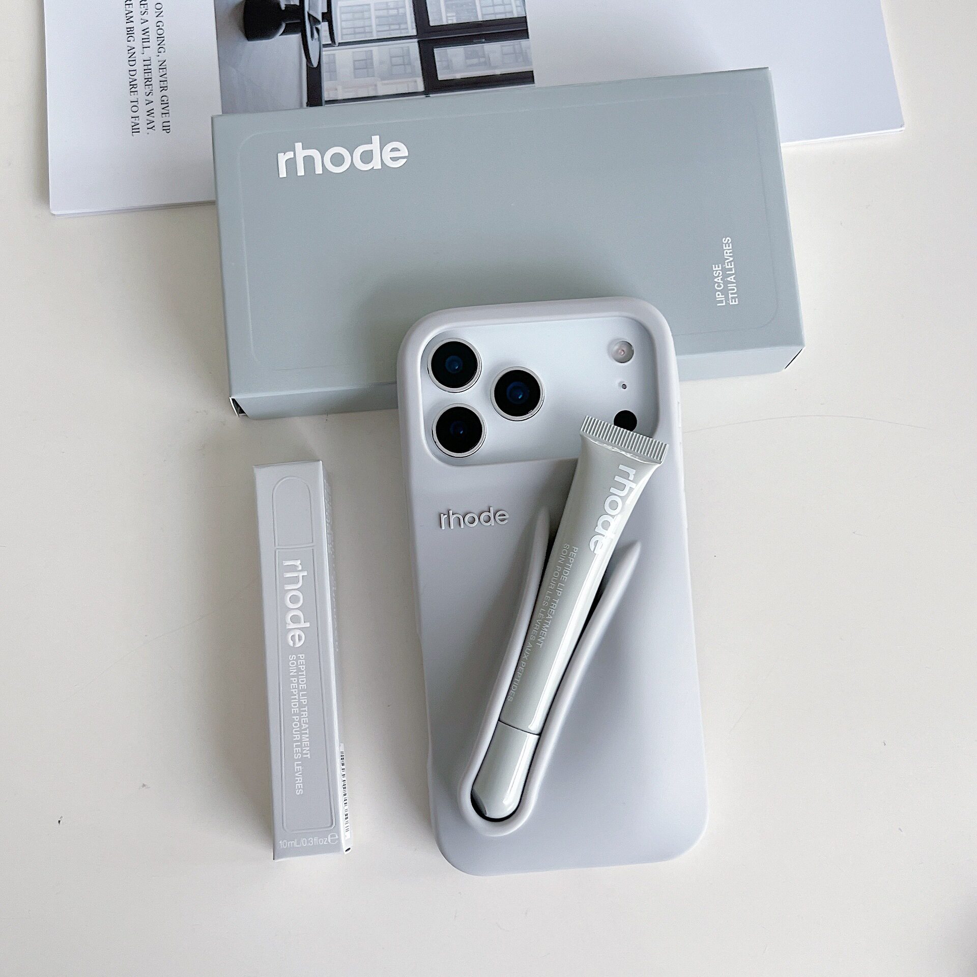 Hailey Phone Case Iphone17 Silicone Phone Case Apple 17 Series Hailey Same Style Rhode