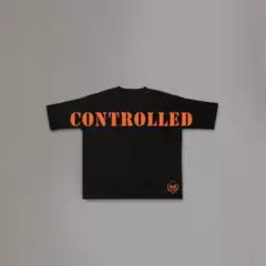Kontrolledinsanity Men's T-Shirt Summer Sports Fitness Loose Short-Sleeved Running Basketball Training Top
