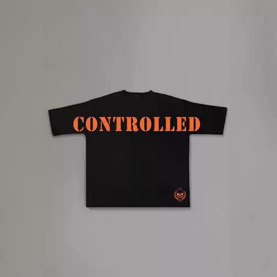 Kontrolledinsanity Men's T-Shirt Summer Sports Fitness Loose Short-Sleeved Running Basketball Training Top