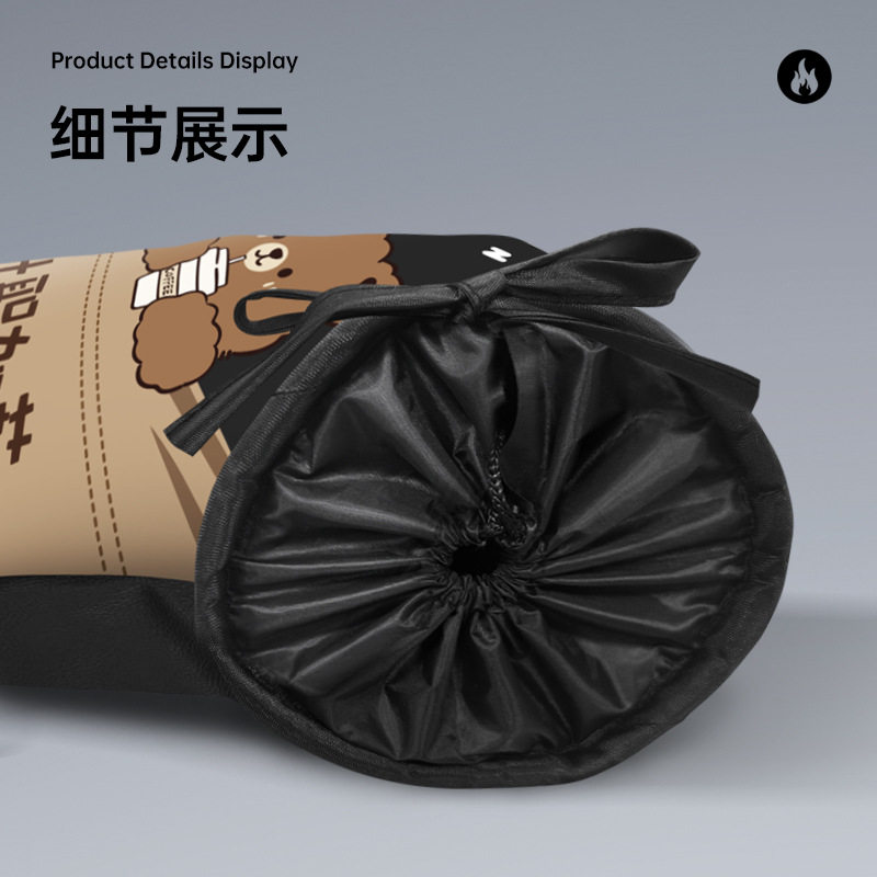 Electric car handlehold cover winter fleece-lined thickened battery motorcycle gloves warm windshield waterproof cold hand guard cover