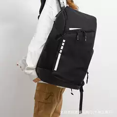 Cross-Border Nk Large-Capacity Backpack for Male and Female Students, Basketball Air Cushion Backpack, Travel Storage Bag, Sports Lightweight School Bag