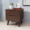 Solid Wooden Nordic Bedside Table Simple Simple Bedside Small Cabinet Bedroom Rubber Wooden Storage Cabinet Storage Cabinet